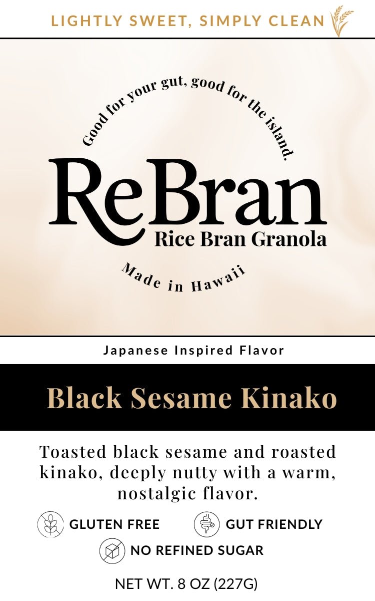 ReBran Granola - Black Sesame Kinako