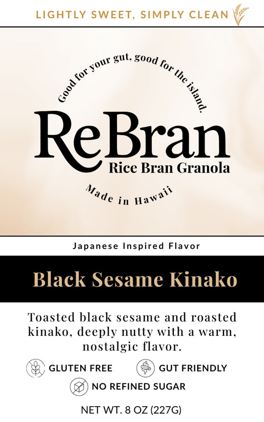 ReBran Granola - Black Sesame Kinako